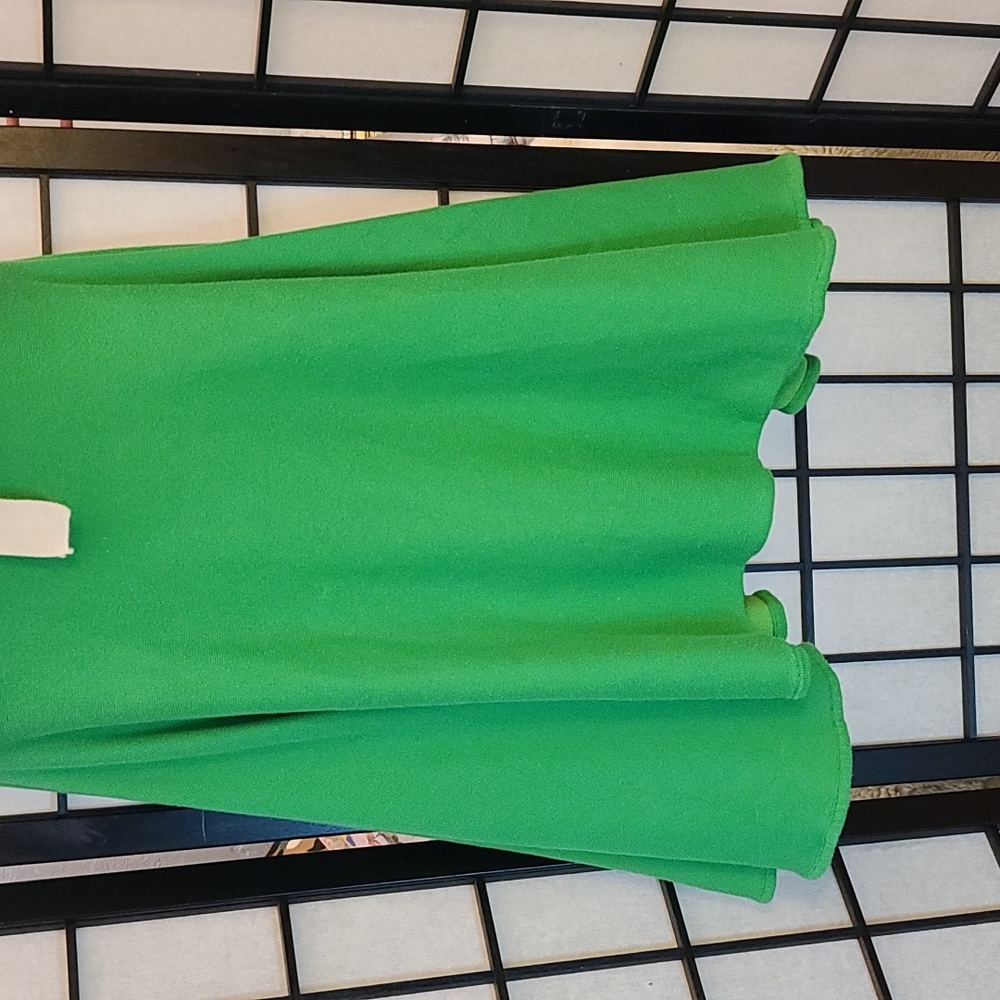SPLIT Green Knit Sweater Dress sz Small - Picture 4 of 7